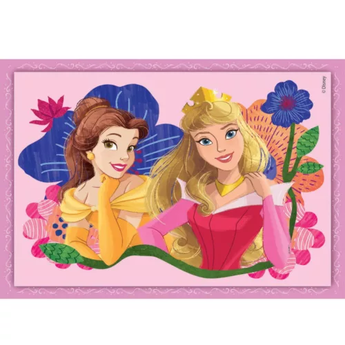 Rozmarné puzzle 4 v 1 od Disney princezien Clementoni