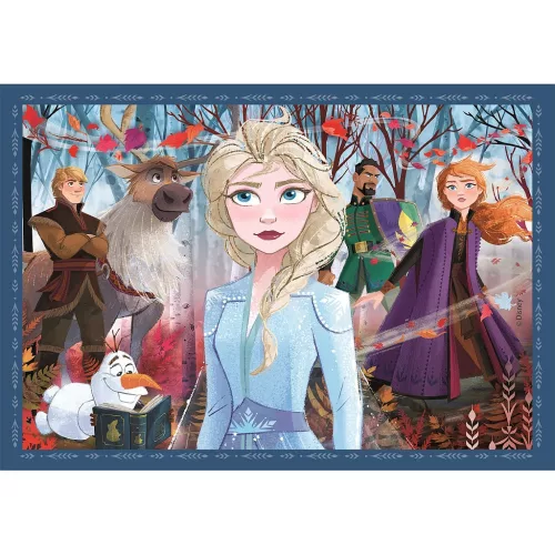 Puzzle 4 v 1 od Disney Ľadové kráľovstvo Echoes od Clementoni