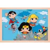 Puzzle DC Super Hero Mini-mates 4 v 1 od Clementoni