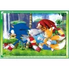 Puzzle Sonic the Hedgehog Save the Day 4 v 1 Clementoni