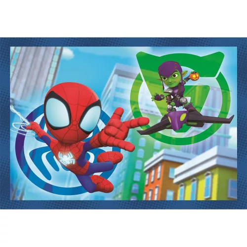 Spiderman Spidey puzzle 4v1 Clementoni