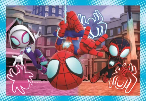 Spiderman Spidey puzzle 4v1 Clementoni