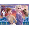 Puzzle Disney Ľadové kráľovstvo Wind 2x60 dielikov Clementoni