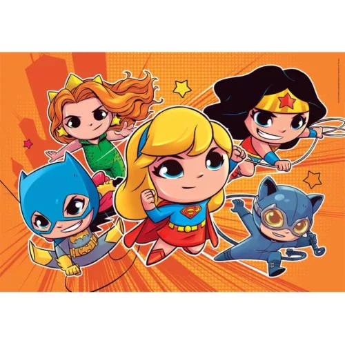 Puzzle DC Super Hero Mini Friends 2x60 dielikov Clementoni
