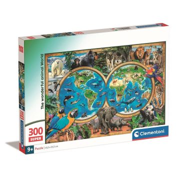 Állatvilág Wonderful World 300 db-os puzzle Clementoni