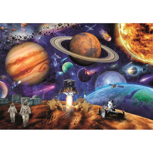 Puzzle Planets Space Mission 300 dielikov Clementoni