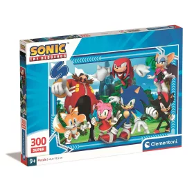 Puzzle Sonic the Hedgehog Crew, 300 dielikov, Clementoni