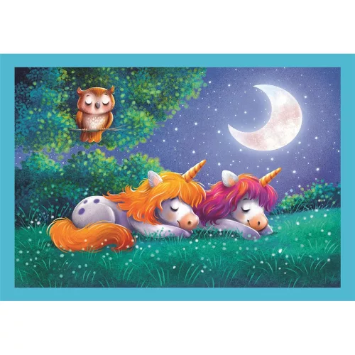 Jednodňové puzzle 4 v 1 Clementoni