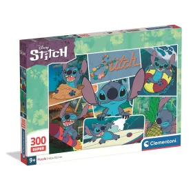   Puzzle Disney Lilo a Stitch, Hviezdny pes, Plážová párty, 300 dielikov, Clementoni
