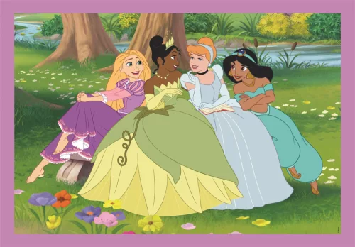 Puzzle Disney Princezny 4 v 1 Clementoni