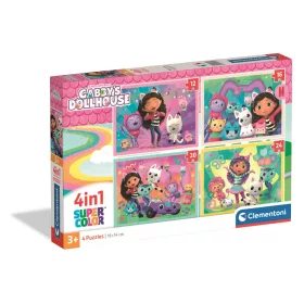 Gabis Puppenhaus Traumhaftes 4-in-1-Puzzle Clementoni