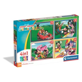 Disney Mickey Clubhouse 4-in-1-Puzzle Clementoni