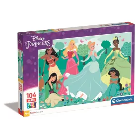 Disney Princezné vonku 104-dielne maxi puzzle Clementoni