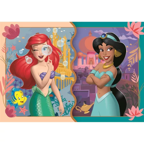 Puzzle Disney princezné Kráľovské cesty 2x20 dielikov Clementoni
