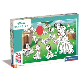   Disney 101 Welpen Welpenparade 24-teiliges Maxi-Puzzle Clementoni