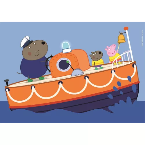 Puzzle Prasiatko Peppa Deň voľna 2x20 dielikov Clementoni