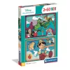 Puzzle Disney Classics Adventure 2x60 dielikov Clementoni