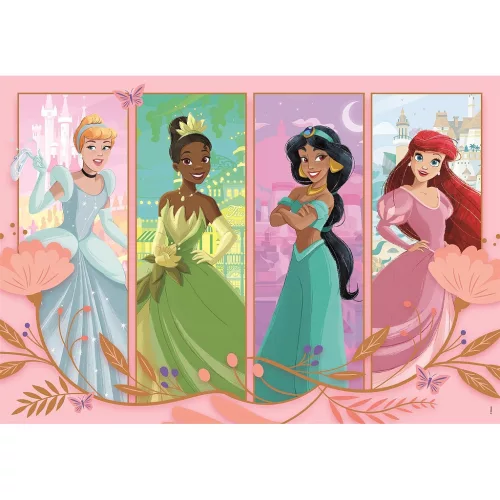 Puzzle Clementoni s Disney princeznami a Záhradnou párty 2x60 dielikov