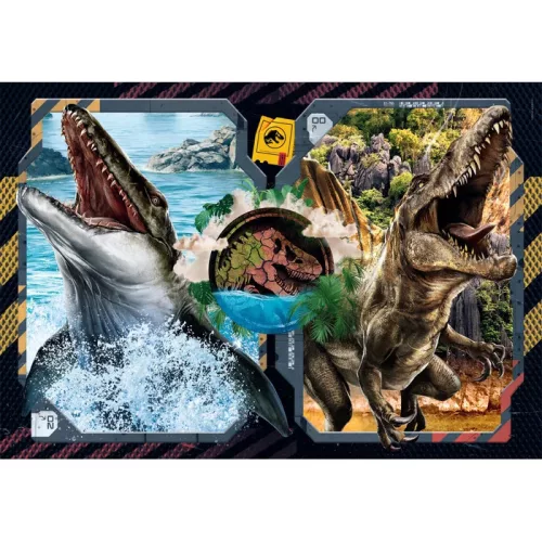 Jurassic World Danger Zone 2x60 db-os puzzle Clementoni