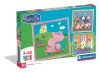 Slagalica Peppa Pig Family 3x48 dijelova Clementoni