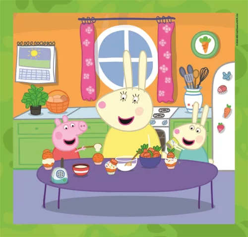 Slagalica Peppa Pig Family 3x48 dijelova Clementoni