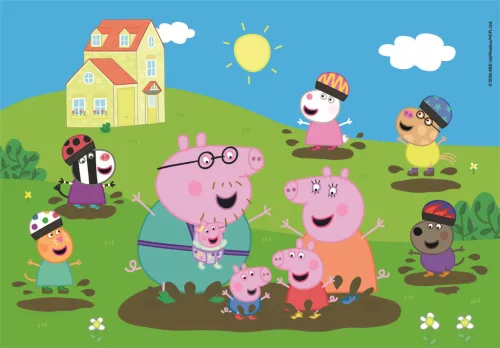 Peppa Pig Muddy Puddle maksi slagalica od 104 dijela Clementoni