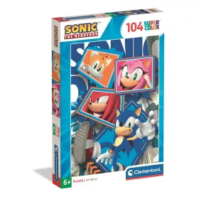 Puzzle Sonic the Hedgehog Action 104 dielikov Clementoni