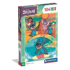   Disney Lilo a Stitch, Vibrácie z ostrova Star Dog, 104 dielikov, puzzle Clementoni