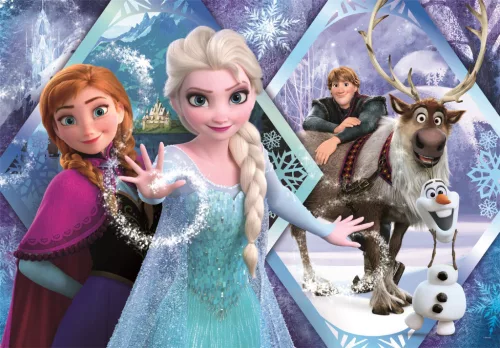 Clementoni, Disney Ice Magic, Ľadové kráľovstvo, 104 dielikov