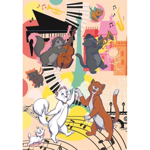 Disney Classics Aristocats 104-dielne puzzle Clementoni