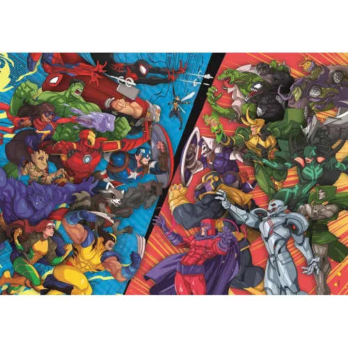 Marvel vs. Schurken 104-teiliges Puzzle von Clementoni