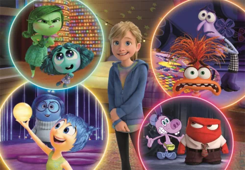 Disney Brain Teasers Emócie 104-dielne puzzle Clementoni