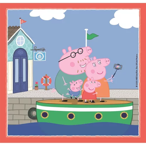 Clementoni Puzzle Prasiatko Peppa Relaxačné 3x48 dielikov