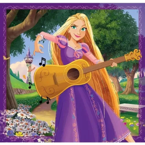 Puzzle Clementoni s Ariel a Disney princeznami 3x48 dielikov