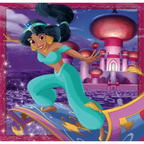 Puzzle Clementoni s Ariel a Disney princeznami 3x48 dielikov
