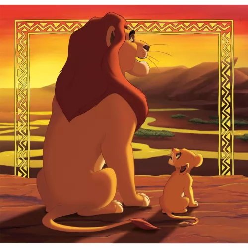 Puzzle Disney Leví kráľ Kruh života 3x48 dielikov Clementoni