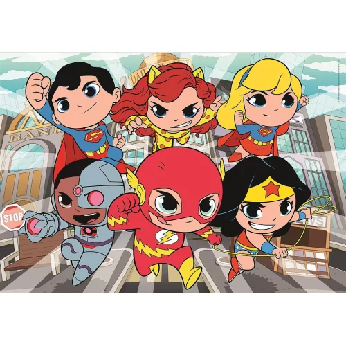 DC Super Hero Tiny 104-dielne maxi puzzle Clementoni