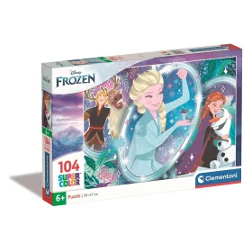   Puzzle Disney Ľadové kráľovstvo, 104 dielikov, Clementoni
