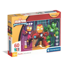   Iron Man und sein Superteam – 60-teiliges Puzzle von Clementoni