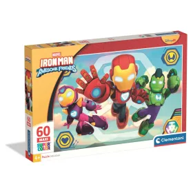   Iron Man und sein Superteam – 60-teiliges Maxi-Puzzle von Clementoni
