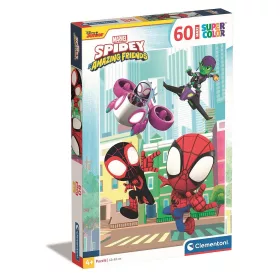 60-dielne maxi puzzle Spiderman Spidey Clementoni