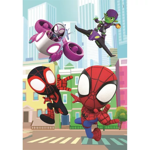 60-dielne maxi puzzle Spiderman Spidey Clementoni