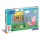 Puzzle Peppa Pig s kurínom, 60 dielikov, Clementoni