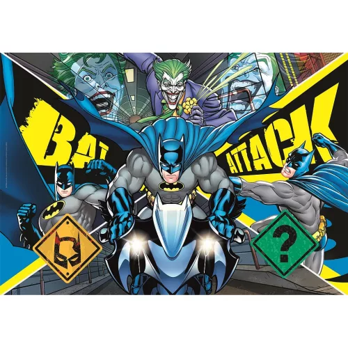 Puzzle Batman Attack, 104 dielikov, Clementoni