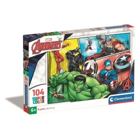 Avengers-Comic-Puzzle, 104 Teile, Clementoni