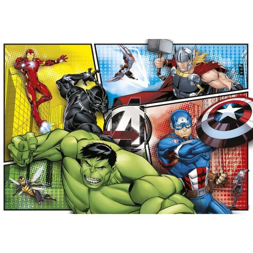 Clementoni puzzle Avengers v komiksovom štýle, 104 dielikov