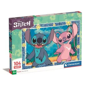   Disney Lilo a Stitch, Anjel, hviezdny pes, 104 dielikov puzzle Clementoni