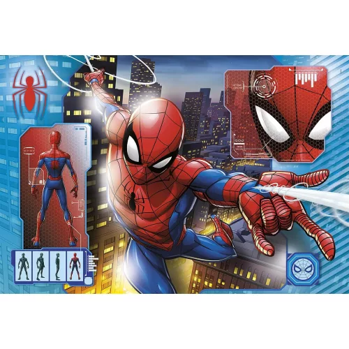 Diagnostika obleku Spider-Mana 24-dielne maxi puzzle Clementoni