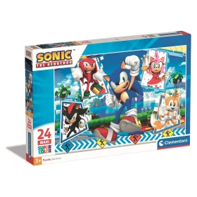   24-dielne maxi puzzle Sonic the Hedgehog Green Hill Clementoni