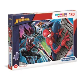 Puzzle Spider-Man Trio v akcii, 180 dielikov, Clementoni